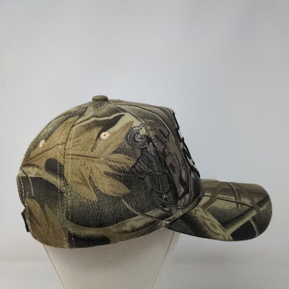 US Navy Anchor Rope Strapback Hat Camo One Size Embroidered Military - Picture 4 of 7